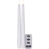 Billede af LED Stakaljós, Flamme Slim, Hvítt, 2,1x28cm, 2 stk