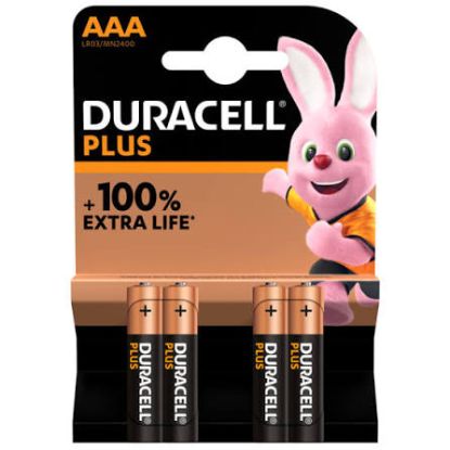 Billede af DURACELL Plus AAA - 4 stk