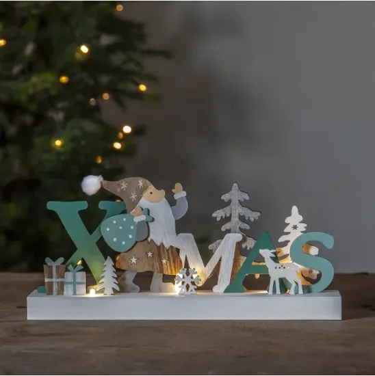 Billede af Staki v./ljósið, Reinbek Xmas, 30x15cm