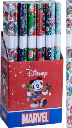 Billede af Jólagávupappír, Disney/Marvel (Tilvildarligan lit)